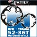 ��ǥ� RIDEA ���������󥰡��󿿱�  5������  52-36T��9-11S�� BCD110mm