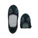  mobile slippers folding slippers lady's black interior put on footwear room shoes pouch attaching stylish go in . type graduation ceremony ((S