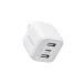 쥳 MPA-ACCP4032WH  USB Type-C Ŵ PDб Type-C1 USB-A2 ׽ 32W ۥ磻 ELECOM