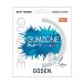 GUMZONE( жевательная резинка Zone ) soft теннис для -тактный кольцо 11.5m Spirit голубой (SB) SSGZ11SB