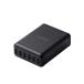 쥳 MPA-ACD03BK USB Ŵ ACץ 60W 6ݡ Ÿ֥1.5m ֥å 