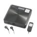 AudioComm изучение языков учеба портативный CD плеер Bluetooth c функцией черный 560(1 шт )
