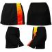  боулинг одежда sosio юбка SKT-23010 черный & желтый 