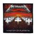 METALLICA - MASTER OF PUPPETS PATCH / Metallica частота patch нашивка 