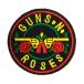 GUNS N' ROSES - PISTOLS AND ROSES PATCH / gun z* and * low zez частота patch нашивка 