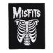 MISFITS - LOGO &amp; RIB PATCH / ошибка fitsu частота patch нашивка 