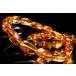 UV люминесценция * натуральный янтарь янтарь 11-15x5.5-9.5mm язык bru браслет 1 шт продажа _BG6528-1