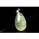 [1 пункт предмет ]Silver925*.. блеск ощущение качества pre Night 23x13mm Drop подвеска с цепью _PD4786