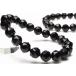 AAmoli on чёрный кристалл 10mm Star cut браслет 1 шт продажа _RB17-10