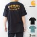  Carhartt t рубашка Carhartt короткий рукав карман футболка pokeT relax Fit свет вес задний принт USA модель большой размер 2025 год новый продукт 