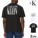  Calvin Klein джинсы футболка короткий рукав Calvin Klein Jeans футболка Logo tops Painted Logo Tee иностранная модель 