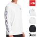  North Face футболка длинный рукав THE NORTH FACE long T US линия рукав Logo принт мужской tops 