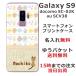 Galaxy S9 ������ SC-02K SCV38 ����饯����S9 ���С� ��դ� ̾���� �̲��ǥ����� �ե롼�� ����ե�