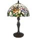 Dale Tiffany Lamps TT21174 Pazio Floral Butterfly- 1 Light Tiffany Floor Lamp, Coffee, 19.50