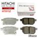  Hitachi тормозные накладки HT011Z Toyota Corolla Rumion NZE151N ZRE152N ZRE154N задний тормозная накладка задний левый правый set 4 листов H19.10-
