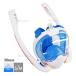  воздуховод "snorkel" маска full-face type двойной камера 180 раз поле зрения для мужчин и женщин дайвинг элемент .. защитные очки спорт камера установка возможность простой оборудован белый S M