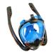  воздуховод "snorkel" маска full-face type двойной камера 180 раз поле зрения для мужчин и женщин дайвинг элемент .. защитные очки спорт камера установка возможность простой оборудован синий L XL
