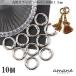 na ska nkalabina circle metal fittings key holder ring round stylish silver inside diameter 13mm 10 piece key ring connection metal fittings accessory parts cheap . wholesale store set 