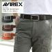  отметка 10 раз AVIREX Avirex двойной булавка кожаный ремень сделано в Японии местного производства ремень мужской женский уличный свободный размер подарок мелкие вещи кожаные аксессуары AX4202