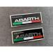  бесплатная доставка 506* abarth ABARTH для *2 шт. комплект машина стикер эмблема plate алюминиевый крыло значок наклейка чуть более склеивание сила 8x3CM