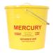  Mercury (MERCURY) жестяная пластина ведро овальный крышка имеется желтый MEBUBOYE