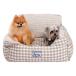 Size:L_Color: бежевый PAWZ Road собака машина Drive box для домашних животных Drive сиденье автомобильный машина bed сиденье сиденье дорожная сумка пассажирское сиденье автомобильный скол .. предотвращение li