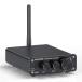 Color: черный Fosi Audio BT10A Bluetooth 5.0 усилитель мощности стерео усилитель 50W x2 маленький размер высота низкий звук 2 канал цифровой Class D ресивер основа passive s