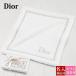 [ название inserting возможно ] Dior полотенце носовой платок woshu Cross Logo полотенце толстый белый Dior Logo женский мужской носовой платок бренд стандартный товар новый товар 