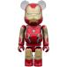 [IRON MAN MARK 85]meti com игрушка Bearbrick BE@RBRICK CHASE MARVEL INFINITY SAGA