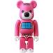 [ носорог ko плюшевый мишка / животное ]meti com игрушка Bearbrick BE@RBRICK SERIES 47