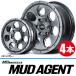  бесплатная доставка 4шт.@ цена ma LUKA сервис MID WHEELS MUD AGENT MGR 12inch 4H100 4J+40 грязь e-jento