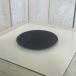 poshu living 63632 раунд plate черный серебряный 