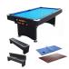  бильярдный стол стол для бизнеса для бытового использования 7 футов forute крыло складной карман in JBS Black Ibex стол верх теннисный стол, компактный место хранения type bench имеется 