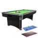  бильярдный стол стол для бизнеса для бытового использования 7 футов 3in1 мяч возврат JBS Black Knight черный ночной столик верх теннисный стол есть 