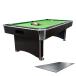  бильярдный стол стол для бизнеса для бытового использования 7 футов 2in1 мяч возврат JBS Black Knight черный ночной столик верх есть 