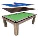  бильярдный стол стол для бизнеса для бытового использования 7 футов JBS Rustic 3in1 под дерево бильярд бассейн стол стол верх / теннисный стол имеется 