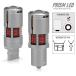 PRISM LED �u���[�L�����v LED �� S25 / T20 �L�����Z���[���� �ő�2100LM ���^�t�@�����ڌ^ LED �e�[�����X�g�b�v�����v ���b�h 2�� 1set