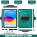 �H������œK iPad ��10���� 10.9�C���`��p�P�[�X �ϏՌ� G�t�b�N���n���h�X�g���b�v 360����]�X�^���h �y�����[ �V�����_�[�X�g���b�v �t�B�����t���O�ʃt�� �֘A�摜2