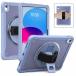 �H������œK iPad ��10���� 10.9�C���`��p�P�[�X �ϏՌ� G�t�b�N���n���h�X�g���b�v 360����]�X�^���h �y�����[ �V�����_�[�X�g���b�v �t�B�����t���O�ʃt�� �֘A�摜4