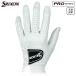  Srixon GGG-S027 высококлассный натуральный кожа Golf перчатки Golf перчатка правый выгода ki левый рука "надеты" 