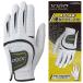  Dunlop XXIO GGG-X019 белый Golf перчатки левый рука "надеты" 