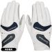  женский TaylorMade 2024 W Inter Cross 3.0 UN154 белый × темно-синий Golf перчатки обе рука "надеты" женский 