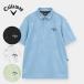  Golf мужской Callaway cocos nucifera. дерево рисунок одного цвета ja карта рубашка с коротким рукавом весна лето 26SS
