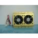 [EVERCOOL 2 полосный вентилятор EC6015M12S×2 12V ]