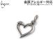 純チタンペンダントトップ オープンハート T113 【 ハート / ネックレス / ペンダントヘッド / チャーム 】【金属アレルギー対応】
