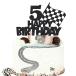 Happy 5st Birthday кекс to Parker кекс topa- гонки машина кекс украшение гоночный автомобиль для контрольно-измерительный прибор флаг Thema ki