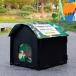  собачья конура домашнее животное house собака house кошка house собака house собака . закрытый наружный маленький размер собака пластик верх покрытие водонепроницаемый .. защита от дождя .. навес легкий все погода type 