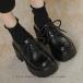  оксфорды женский толщина низ Loafer гонки выше обувь раунд tu коричневый n ключ каблук шнур модный чистый . прекрасный ножек скольжение трудно костюмированная игра 