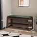  обувь подставка вход bench 2 уровень высота 42cm бамбук производства сиденье подушка имеется вход место хранения обувь коробка стойка для обуви обувь место хранения вход bench модный табурет стул обувь полки compact 