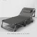 складной раскладушка койка summer bed кемпинг раскладушка одиночный подушка имеется 4 -ступенчатый настройка легкий "дышит" долговечность устойчивый складной "дышит" 